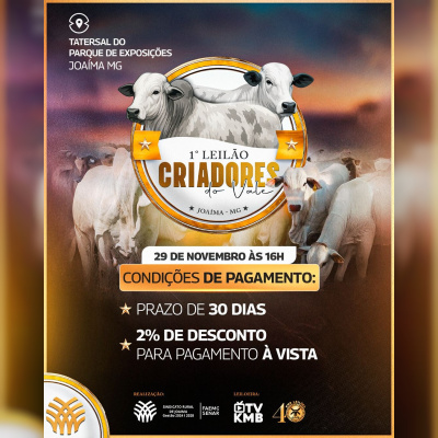 1º Leilão Criadores do Vale
